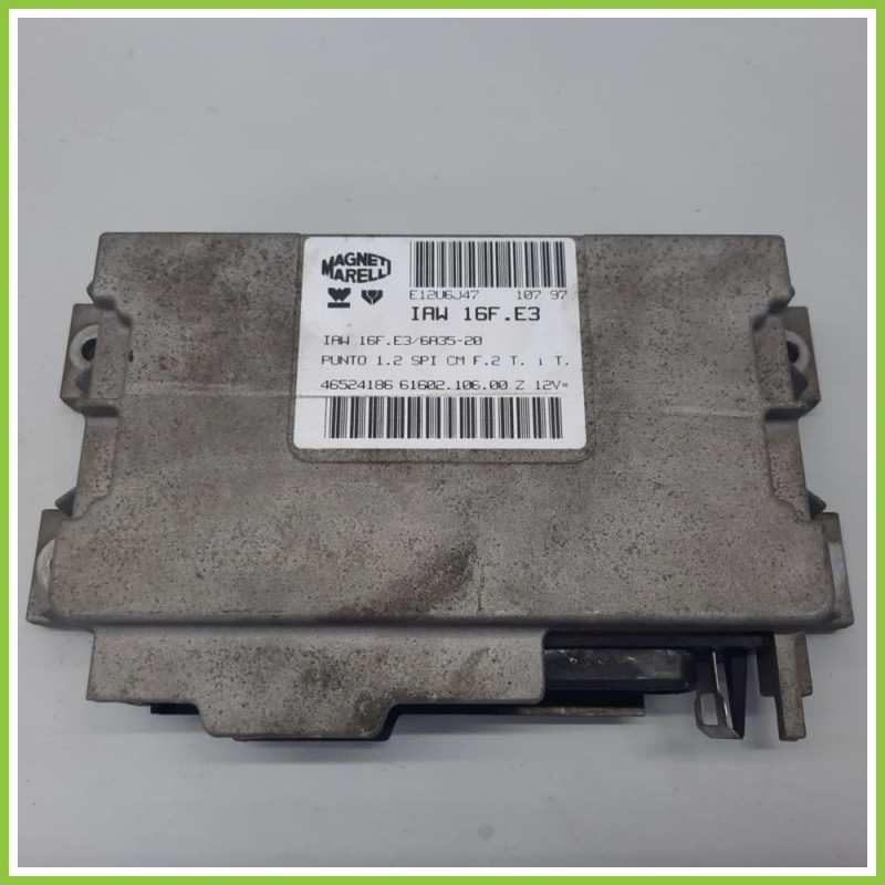 Centralina Motore Iniezione ECU MAGNETI MARELLI IAW16F.E3 FIAT PUNTO 1a Serie 46524186 1993 1999