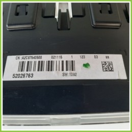 Quadro strumenti contachilometri tachimetro VDO A2C97540500 FIAT 500L 73 1.3 MJT 52023763