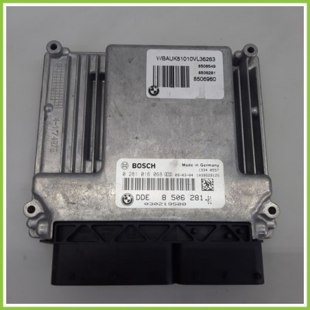 Centralina Motore Iniezione ECU BOSCH 0281016068 BMW Serie 1 E81/E87 DDE8506281-01 2007 2012