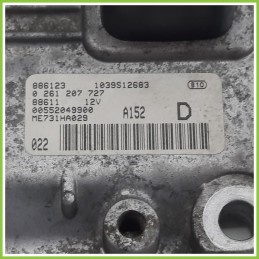 Centralina Motore Iniezione ECU BOSCH 0261207727 ALFA ROMEO 147 W8 1.6 16V Twin Spark 552049900 2004 2011