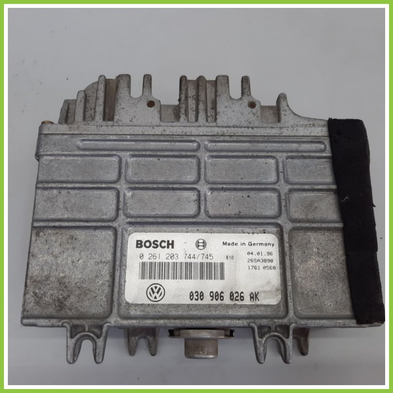 Centralina Motore Iniezione ECU BOSCH 0261203744 VOLKSWAGEN POLO 3a Serie 1.0 030906026AK 1994 2001