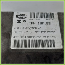 Centralina Motore Iniezione ECU MAGNETI MARELLI IAW16F.EB LANCIA Y 1.1 46519634 1996 2000