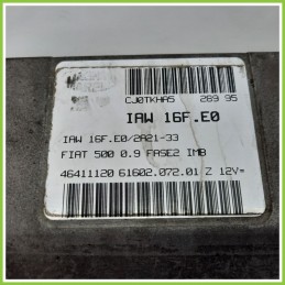 Centralina Motore Iniezione ECU MAGNETI MARELLI IAW16F.E0 FIAT CINQUECENTO NM 46411120 1992 1999