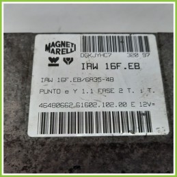 Centralina Motore Iniezione ECU MAGNETI MARELLI IAW16F.EB FIAT PUNTO 1a Serie 46480662 1993 1999
