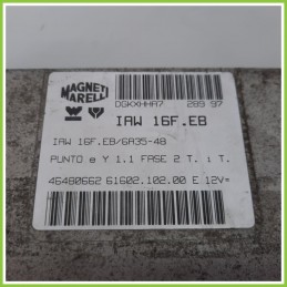 Centralina Motore Iniezione ECU MAGNETI MARELLI IAW16F.EB FIAT PUNTO 1a Serie 46480662 1993 1999