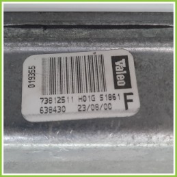 Centralina Motore Iniezione ECU VALEO H01G FIAT SEICENTO 1E 73812511 1998 2005
