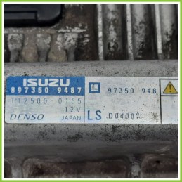 Centralina Motore Iniezione ECU DENSO 112500-0165 OPEL MERIVA X03 1.7 16V 97350948 2003 2010