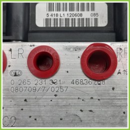 Centralina ABS Modulo Pompa BOSCH 0265800315 0265231331 FIAT PUNTO CLASSIC 2U Originale Usato