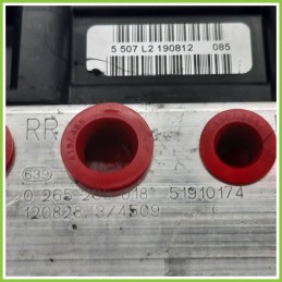 Centralina ABS Modulo Pompa BOSCH 0265801176 0265209018 FIAT GRANDE PUNTO 3X Originale Usato
