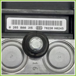 Centralina ABS Modulo Pompa BOSCH 0265800315 0265231331 FIAT PUNTO CLASSIC 2U Originale Usato