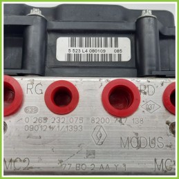 Centralina ABS Modulo Pompa BOSCH 0265800558 0265232075 RENAULT MODUS 2a Serie Originale Usato