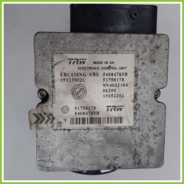 Centralina ABS Modulo Pompa TRW EBC430NG 54084785B LANCIA YPSILON TE Originale Usato
