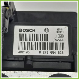 Centralina ABS Modulo Pompa BOSCH 0273004636 0265216904 TOYOTA YARIS FRP Originale Usato