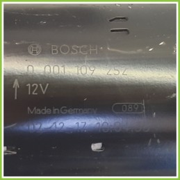 Motorino Avviamento BOSCH 0001109252 VOLVO XC90 36002642
