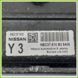 Centralina Motore Iniezione ECU HITACHI MEC37-510 NISSAN NOTE E11E 1.4 16V 23710-1U69A 2006 2013