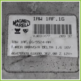 Centralina Motore Iniezione ECU MAGNETI MARELLI IAW1AF.16 FIAT BRAVO 1L 16V 46478926 1998 2002