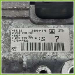 Centralina Motore Iniezione ECU BOSCH 0261208206 FIAT IDEA 4D/2S 1.4 16V 551952820 2003 2012