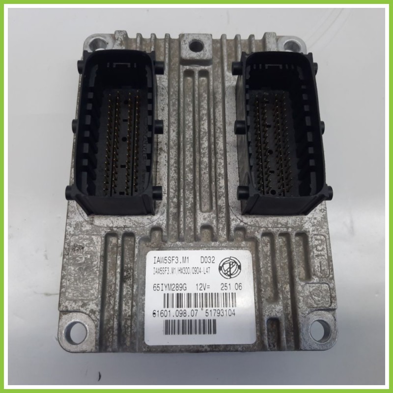 Centralina Motore Iniezione ECU MAGNETI MARELLI IAWSF3.M1 FIAT GRANDE PUNTO 2Y 1.2 51793104 2005 2008
