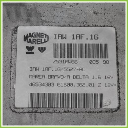 Centralina Motore Iniezione ECU MAGNETI MARELLI IAW1AF.1G FIAT BRAVA 1V 1.6 16V 46534303 1995 1998