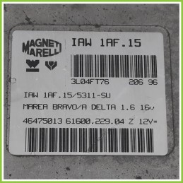 Centralina Motore Iniezione ECU MAGNETI MARELLI IAW1AF.15 FIAT MAREA 1.6 16V 46475013 1996 1999