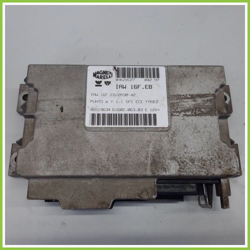 Centralina Motore Iniezione ECU MAGNETI MARELLI IAW16F.EB FIAT PUNTO 1a Serie 46519634 1993 1999