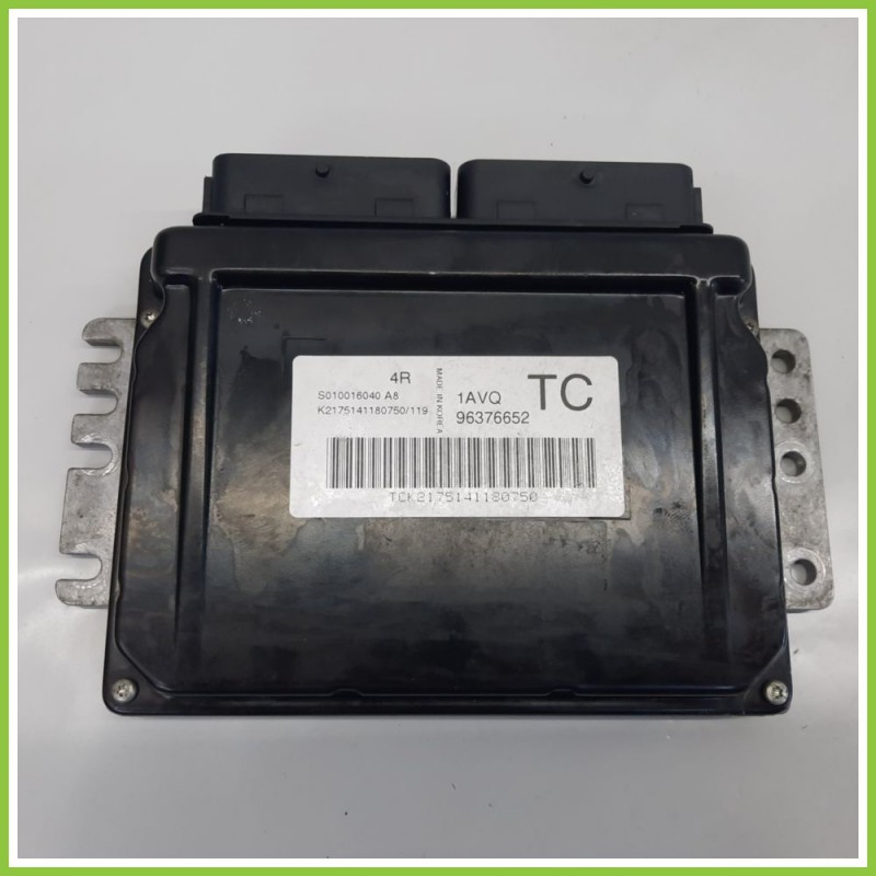 Centralina Motore Iniezione ECU SIEMENS S010016040 CHEVROLET (DAEWOO) KALOS T200 1.2 96376652 2002 2005