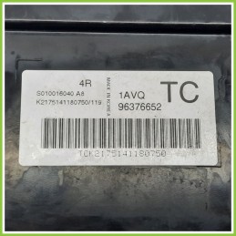 Centralina Motore Iniezione ECU SIEMENS S010016040 CHEVROLET (DAEWOO) KALOS T200 1.2 96376652 2002 2005