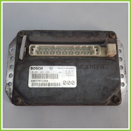 Centralina Motore Iniezione ECU BOSCH 0261203498 LANCIA Y 10 Autobianch 77971390 1992 1996