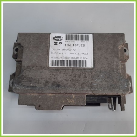 Centralina Motore Iniezione ECU MAGNETI MARELLI IAW16F.EB FIAT PUNTO 1a Serie 46519634 1993 1999
