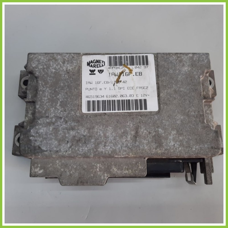 Centralina Motore Iniezione ECU MAGNETI MARELLI IAW16F.EB FIAT PUNTO 1a Serie 46519634 1993 1999