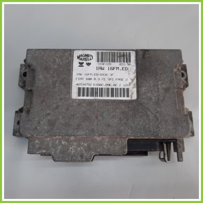 Centralina Motore Iniezione ECU MAGNETI MARELLI IAW16FM.ED FIAT SEICENTO 1E 46534752 1998 2005