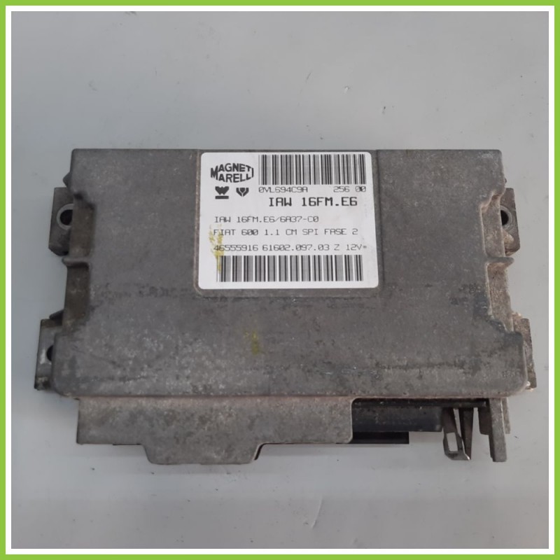Centralina Motore Iniezione ECU MAGNETI MARELLI IAW16FM.E6 FIAT SEICENTO 1E 1.1 46555916 1998 2005
