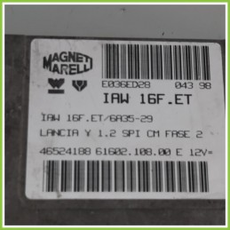 Centralina Motore Iniezione ECU MAGNETI MARELLI IAW16F.ET LANCIA Y 1.2 46524188 1996 2000