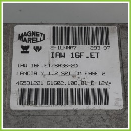Centralina Motore Iniezione ECU MAGNETI MARELLI IAW16F.ET LANCIA Y 1.2 46531221 1996 2000