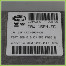 Centralina Motore Iniezione ECU MAGNETI MARELLI IAW16FM.EC FIAT SEICENTO 1E 46555914 1998 2005