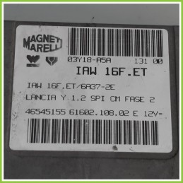 Centralina Motore Iniezione ECU MAGNETI MARELLI IAW16F.ET LANCIA Y 1.2 46545155 1996 2000