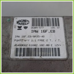 Centralina Motore Iniezione ECU MAGNETI MARELLI IAW16F.EB FIAT PUNTO 1a Serie 46480662 1993 1999