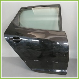 Porta Portiera Sportello Posteriore Destra DX SEAT IBIZA 6J Berlina 2008 2013 NERO