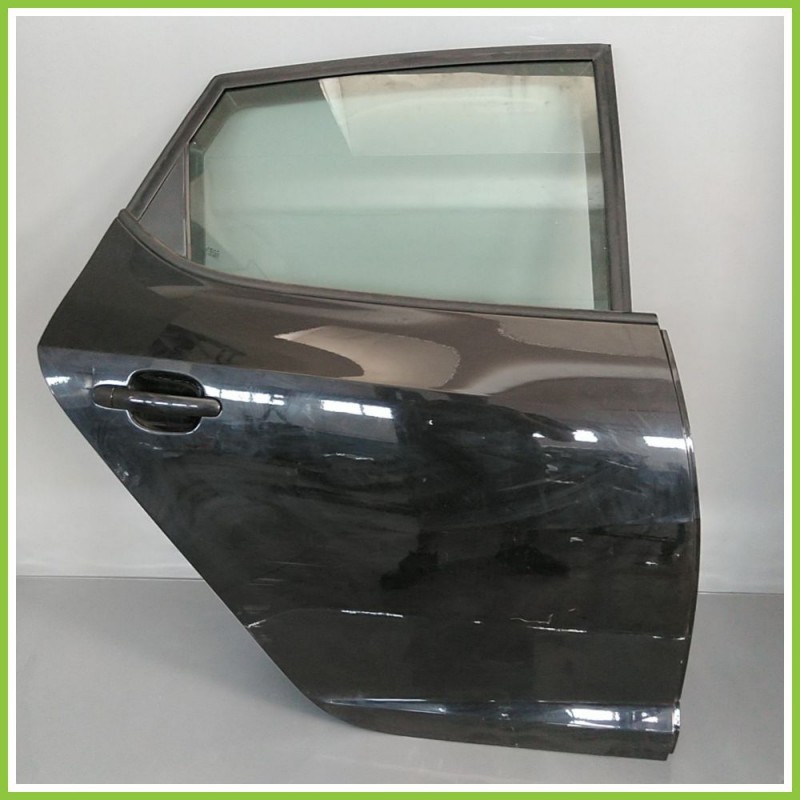 Porta Portiera Sportello Posteriore Destra DX SEAT IBIZA 6J Berlina 2008 2013 NERO