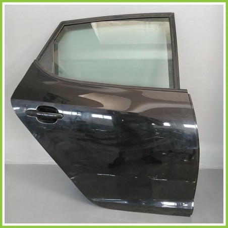 Porta Portiera Sportello Posteriore Destra DX SEAT IBIZA 6J Berlina 2008 2013 NERO