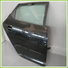 Porta Portiera Sportello Posteriore Destra DX SEAT IBIZA 6J Berlina 2008 2013 NERO