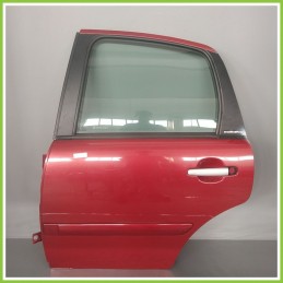 Porta Portiera Sportello Posteriore Sinistra SX CITROEN C3 1a Serie Berlina 2002 2005 ROSSO