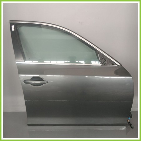 Porta Portiera Sportello Anteriore Destra DX BMW Serie 5 E60/E61 Station Wagon 2003 2007 GRIGIO SCURO
