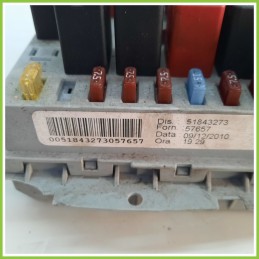 Body Computer Centralina Modulo BCM BSI FIAT IDEA 4D/2S 1.3 16V 51843273 2003 2012
