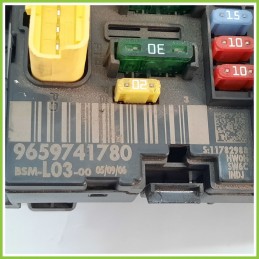 Body Computer Centralina Modulo BCM BSI DELPHI BSM-L03 CITROEN C3 2a Serie 1.1 9659741780 2005 2010