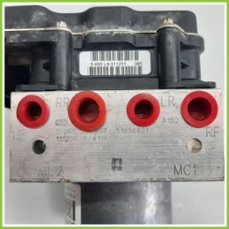 Centralina ABS Modulo Pompa BOSCH 0265951832 0265231997 FIAT PUNTO EVO 3J Originale Usato