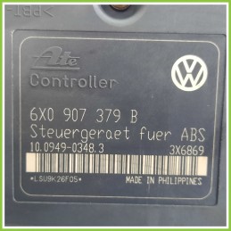 Centralina ABS Modulo Pompa ATE 10.0949-0348.3 10.0204-0190.4 VOLKSWAGEN POLO 9N Originale Usato