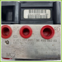 Centralina ABS Modulo Pompa BOSCH 0265800395 0265231486 PEUGEOT 307 Originale Usato