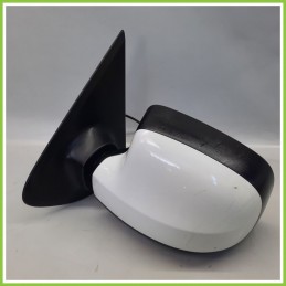 Specchio Specchietto Retrovisore Sinistro SX BIANCO DACIA LOGAN 2013 2016 Originale Usato