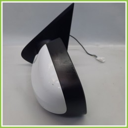 Specchio Specchietto Retrovisore Sinistro SX BIANCO DACIA LOGAN 2013 2016 Originale Usato
